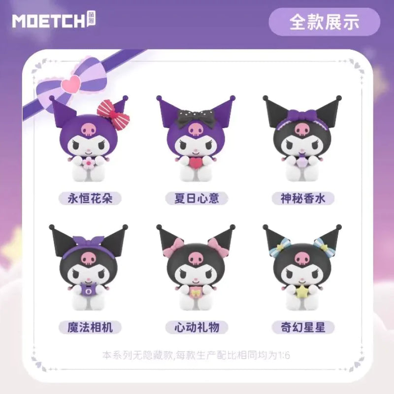 [MOETCH TOYS] Kuromi Heart Gift Series Mini Fan Blind Box