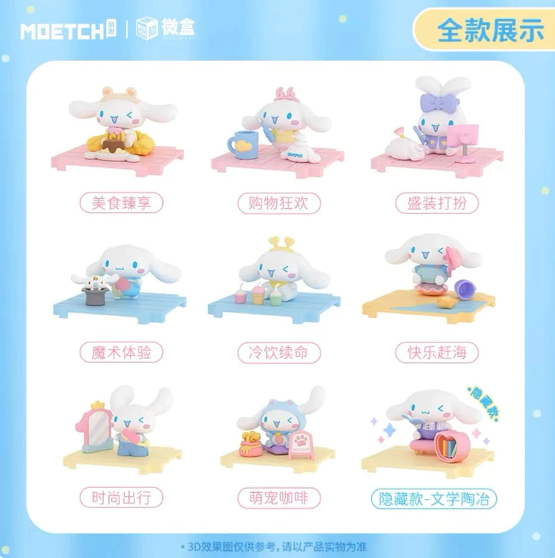 [MOETCH TOYS] Cinnamoroll Weekend Plan Series Blind Box