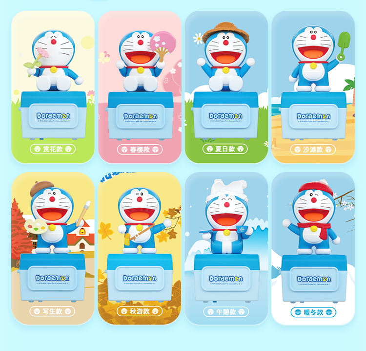 [MOETCH TOYS] Doraemon four season Music Blind Box